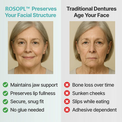 🔥🔥🔥Ends Today: 83% OFF!🦷DarkFairy™ Custom-Fit Full Functional Dentures Make you more confident