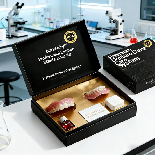 🔥🔥🔥Ends Today: 83% OFF!🦷DarkFairy™ Custom-Fit Full Functional Dentures Make you more confident