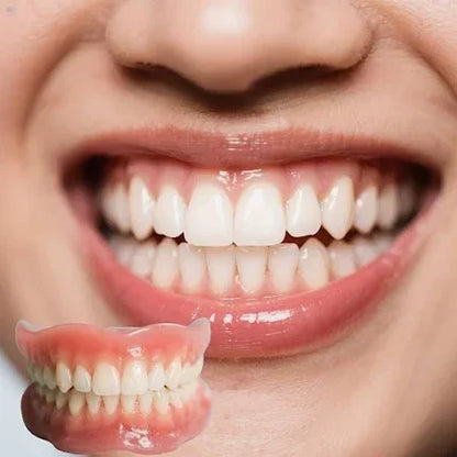 🔥🔥🔥Ends Today: 83% OFF!🦷DarkFairy™ Custom-Fit Full Functional Dentures Make you more confident