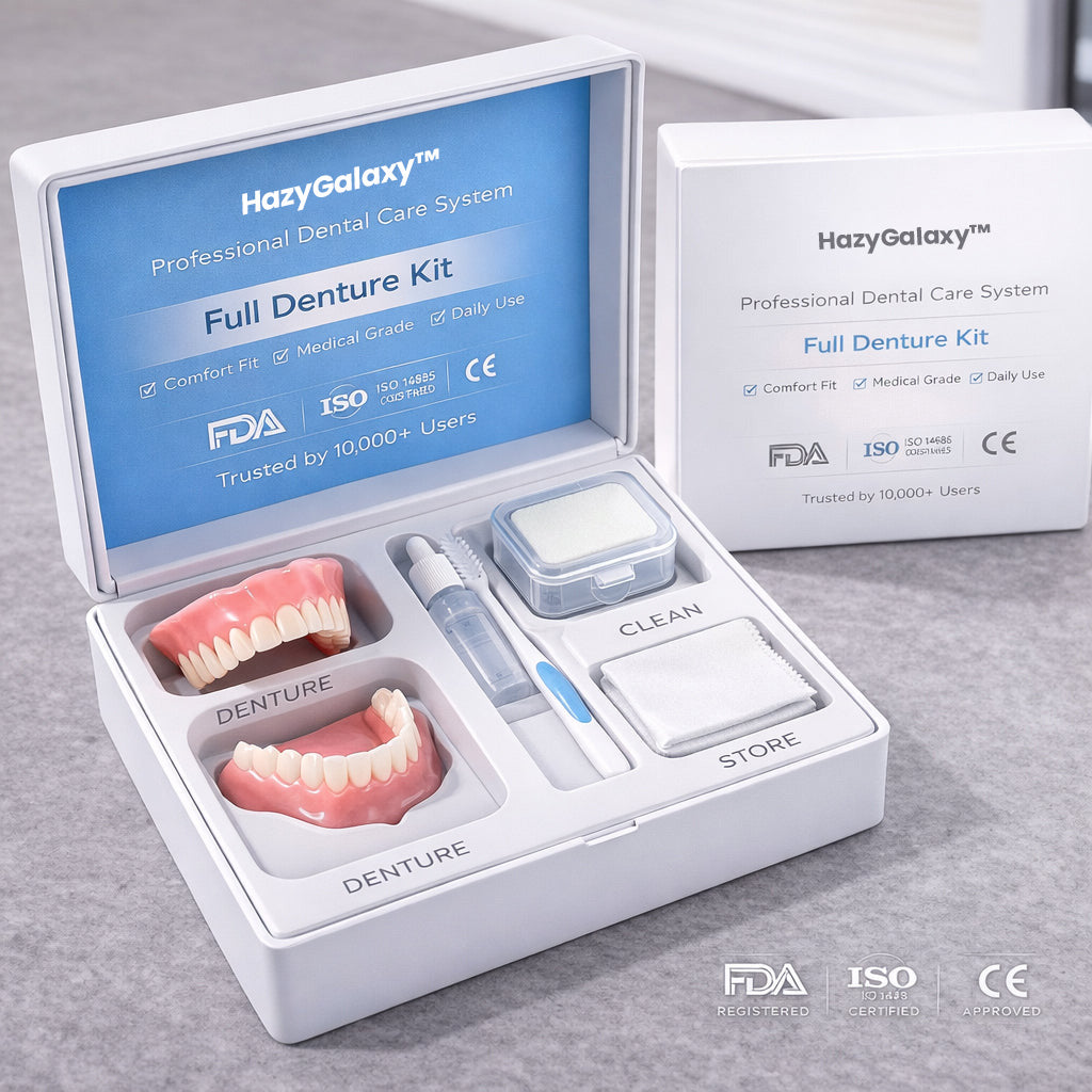 🦷🦷 HazyGalaxy™ Custom-Fit Dentures ⏰ ENDS TODAY   70% OFF | Smile with Confidence